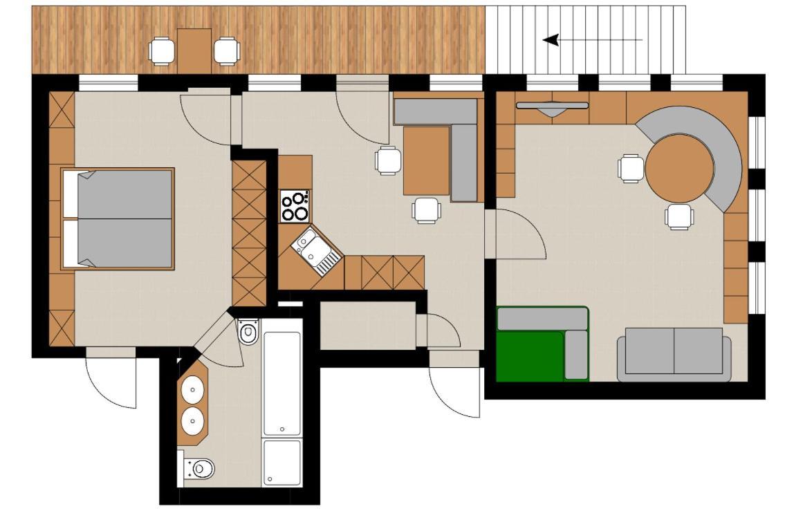 فندق Haus Erika فيدين المظهر الخارجي الصورة